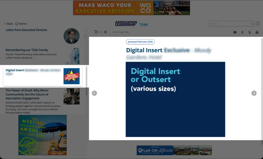 GTxcel ACE Mockups Digital Insert Outser