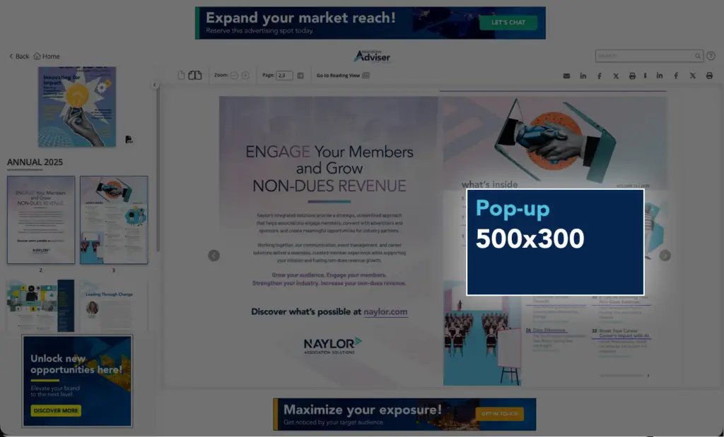 GTxcel ACE Mockups Pop Up